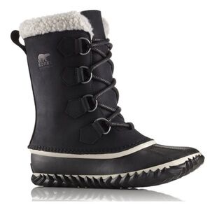 Sorel Caribou Slim Black Winter Boots - Women’s Size 6